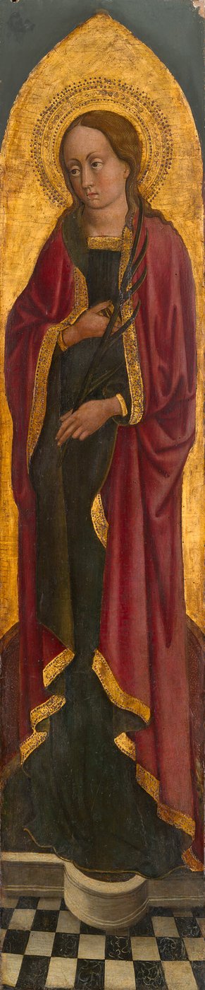 Saint Giustina of Padua from an Augustinian altarpiece by Venetian