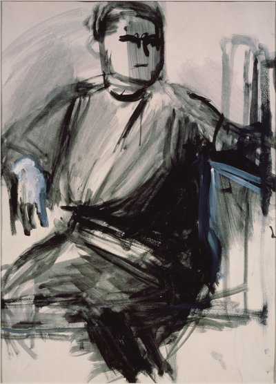 Self-Portrait by Vera Mikhailovna Yermolayeva