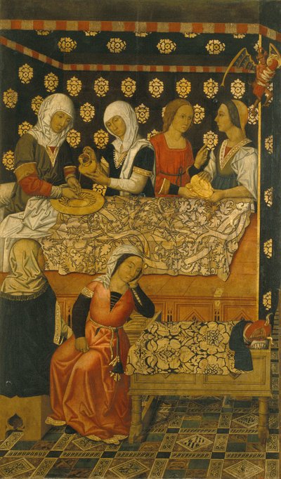 The Birth of Saint Stephen by Vergós Family