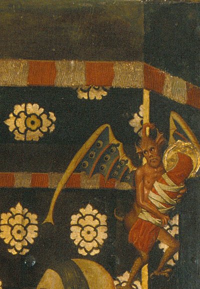 The Birth of Saint Stephen (detail) by Vergós Family