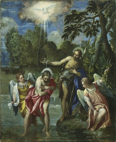 Baptism of Christ by Veronese
