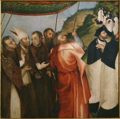 Procession to Mount Gargano by Vicente Juan Macip