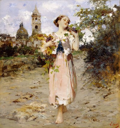 The Grape Harvest by Vicenzo Irolli