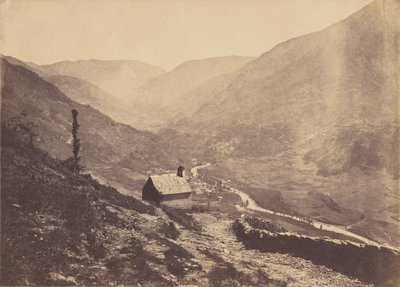View Looking Out Over Valley by Vicomte Joseph de Vigier
