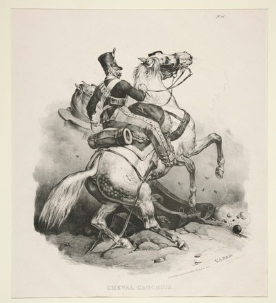 Cauchois Horse by Victor Adam