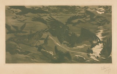 Birds of Prey by Victor Emile Prouve