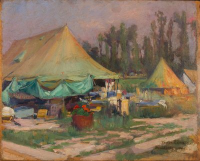 Bourbourg 1915 by Victor Francois Tardieu