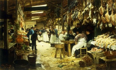 The Marketplace by Victor Gabriel Gilbert