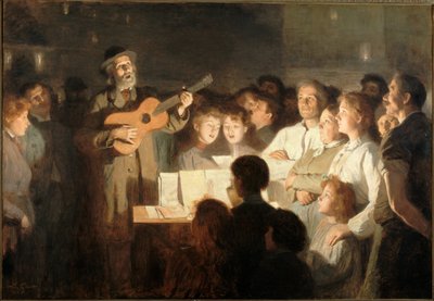 The Song Merchant by Victor Gabriel Gilbert