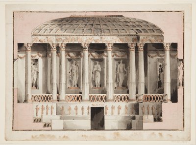 Senate Chamber, Parliament Building, Warsaw, Poland by Victor Louis