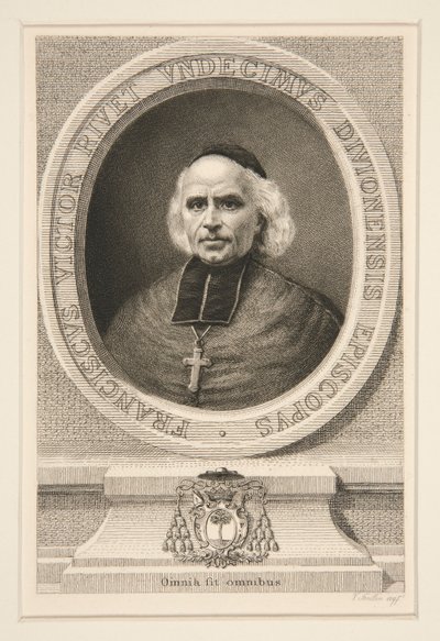 Monseigneur Rivet, after Focillon by Victor Louis Focillon