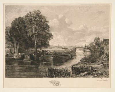 View on the Stour by Victor Louis Focillon