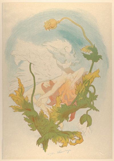 Opium, 1894 by Victor Prouvé