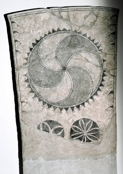 Runestone with Solar Symbol by Viking