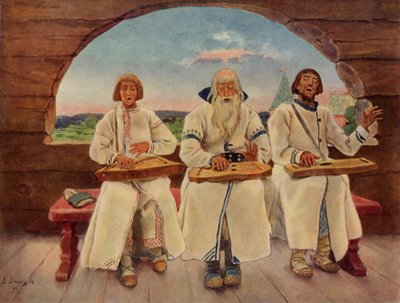 The Musicians by Viktor Mikhaylovich Vasnetsov