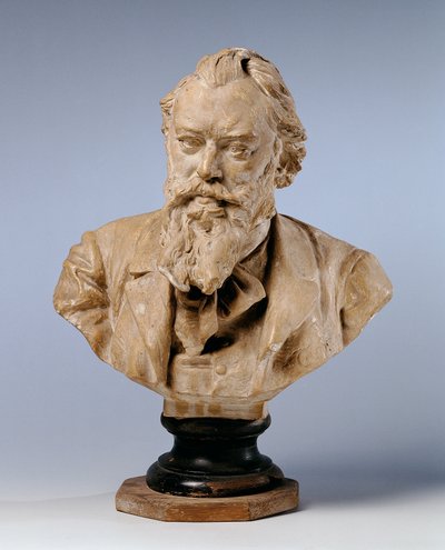 The Composer Johannes Brahms by Viktor Oskar Tilgner