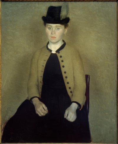 Ida Ilsted by Vilhelm Hammershoi