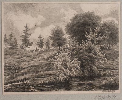 Hills by a Marsh by Vilhelm Kyhn