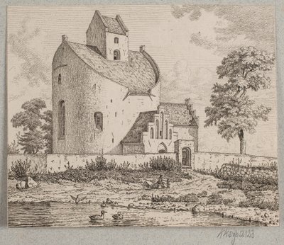 Bjernede Church by Vilhelm Kyhn