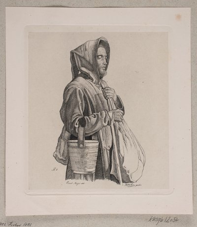 A Beggar Monk by Vilhelm Kyhn