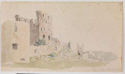 Hammershus, Bornholm by Vilhelm Kyhn