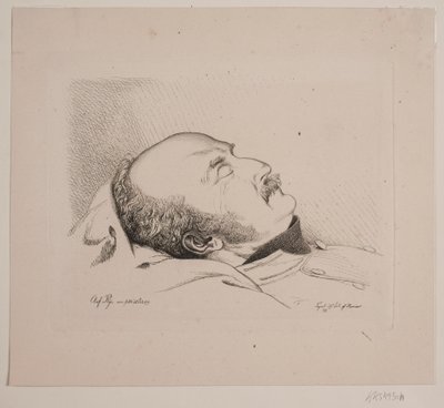 Olaf Rye as a Corpse by Vilhelm Kyhn