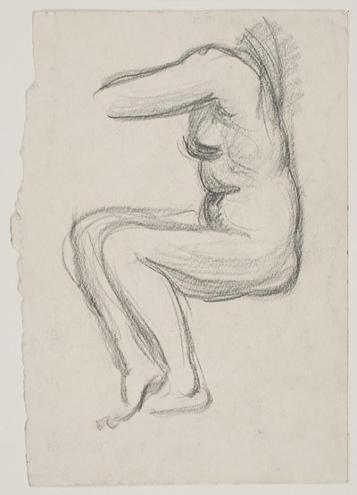 Seated Female Model by Vilhelm Lundstrøm