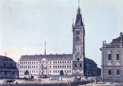New Town Hall, c.1830 by Vincenc Morstadt