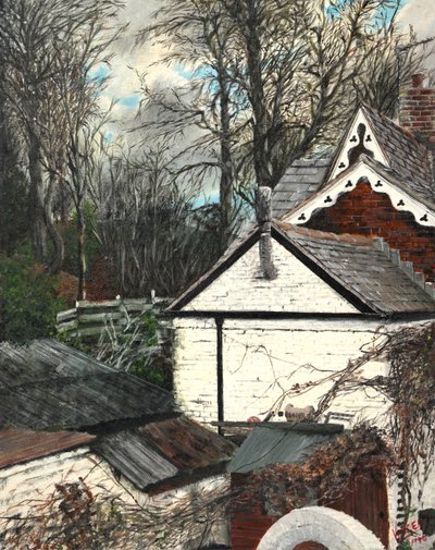 A Haunted Hill Mold Wales by Vincent Alexander Booth