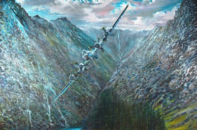 B17G Swiss Landing 2, 2021 by Vincent Alexander Booth