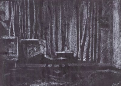 Curtains by Candle Light by Vincent Alexander Booth