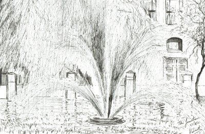 Manchester Fountain, 2005 by Vincent Alexander Booth