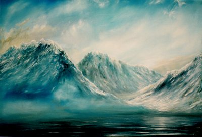 Mountains at Lakes, 2009 by Vincent Alexander Booth