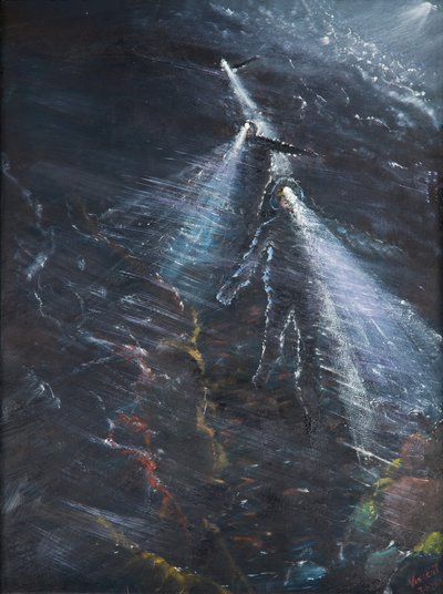Night Run off Blencathera by Vincent Alexander Booth