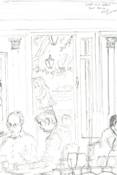 St Emilion Restaurant by Vincent Alexander Booth