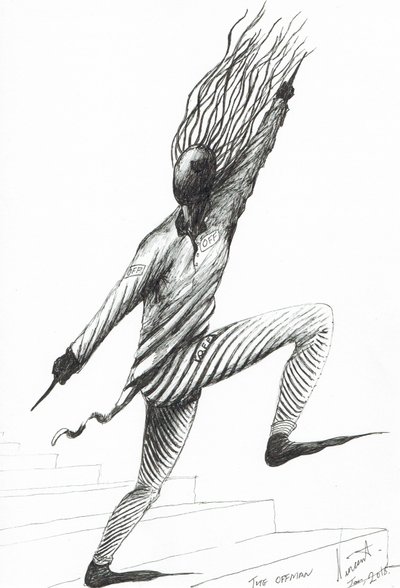 The OFF Man by Vincent Alexander Booth