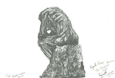 The Thinker, Burrell Foundation by Vincent Alexander Booth