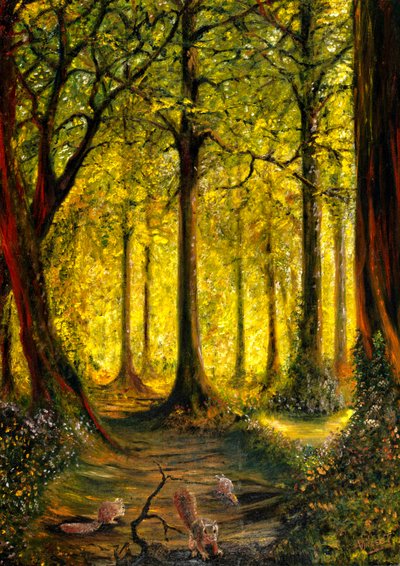 Woodland Yellow 2 by Vincent Alexander Booth