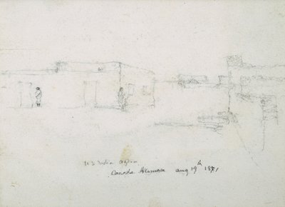 U.S. Indian agency, Canada Alimosa by Vincent Colyer