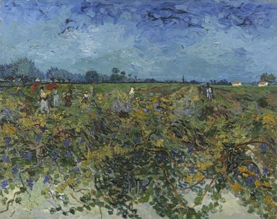 The Green Vineyard by Vincent van Gogh