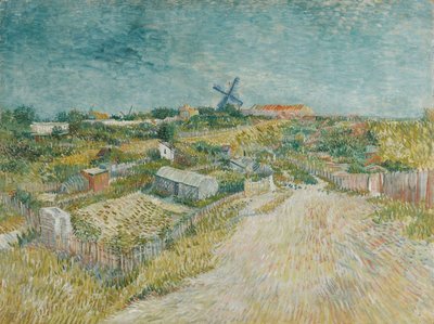 Vegetable Gardens in Montmartre, 1887 by Vincent van Gogh