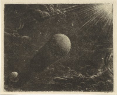 Lunar Eclipse by Vincent Laurensz. van der Vinne (II)