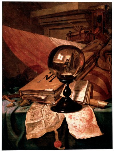 Vanitas by Vincent Laurentz van der Vinne I