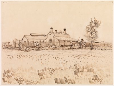 A Tile Factory, 1888 by Vincent van Gogh