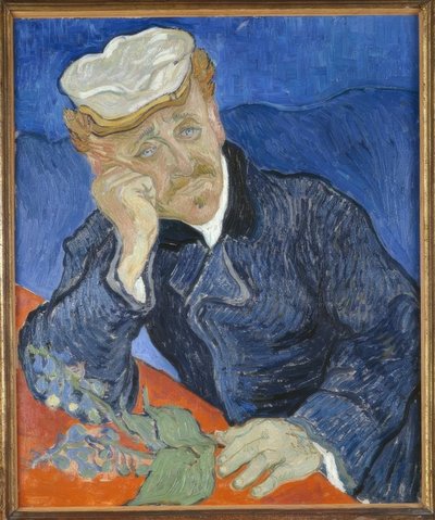 Portrait of Doctor Gachet with Foxglove Branch by Vincent van Gogh