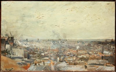 View of Paris from Montmartre by Vincent van Gogh