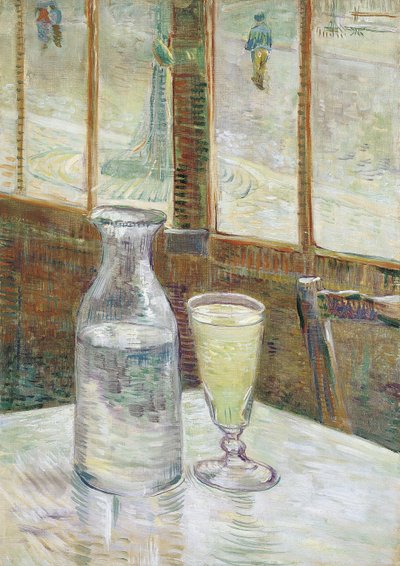 Cafe Table with Absinthe by Vincent van Gogh