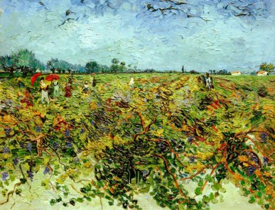The Green Vineyard by Vincent van Gogh