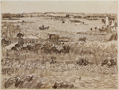 The Harvest by Vincent van Gogh