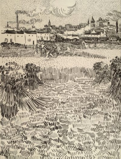 The Harvest by Vincent van Gogh